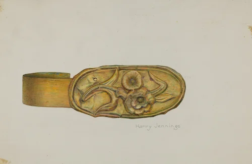 Tie-back by Harry Jennings, index of american design, 1938