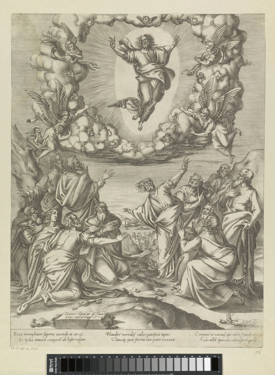 Hemelvaart by Unknown, print, 1574