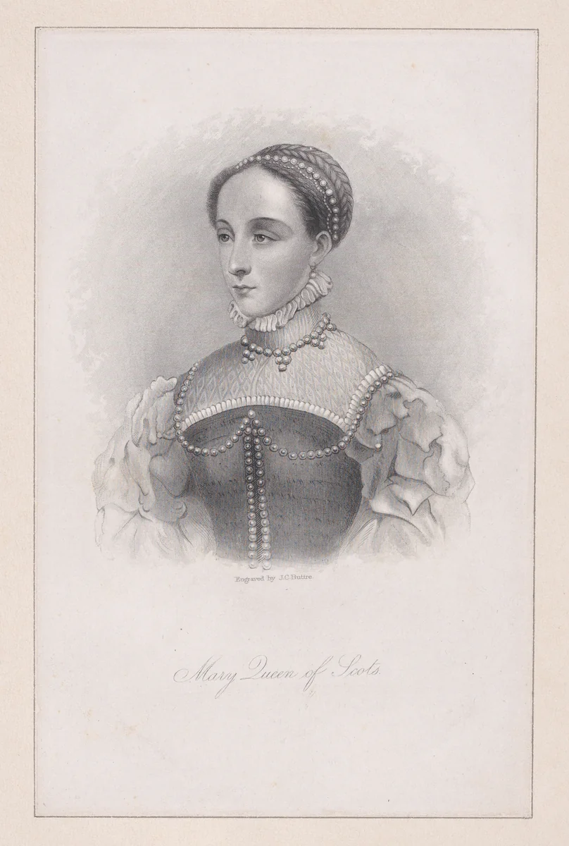 Mary, Queen of Scots by John Chester Buttre, print, 1835-1899