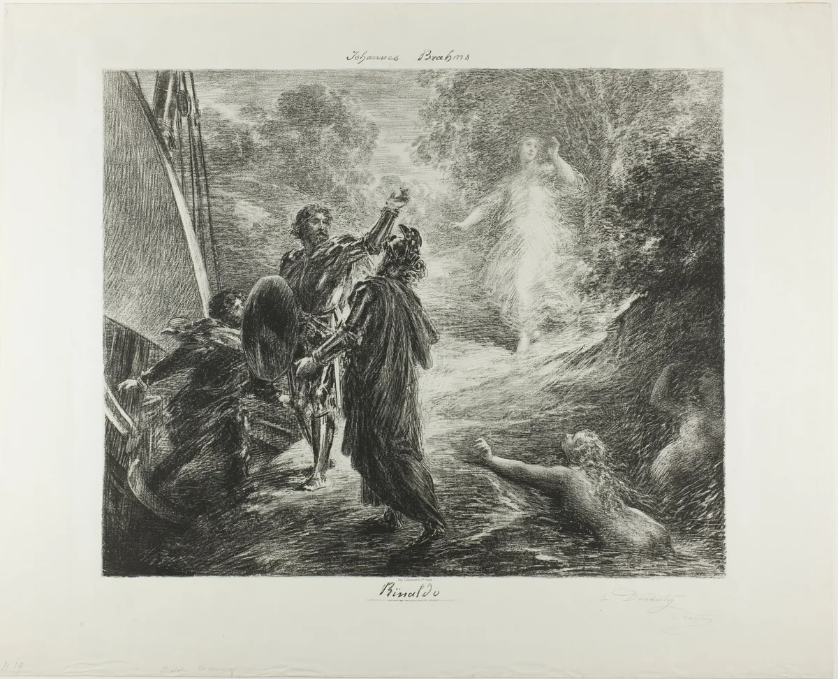 Rinaldo by Henri Fantin-Latour, print, 1878