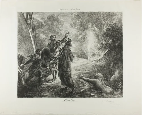 Rinaldo by Henri Fantin-Latour, print, 1878