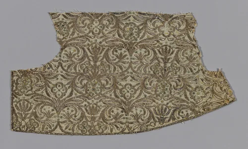 Portion of Dress for a Madonna Statue by Probably Spain, textile, 1701-1800