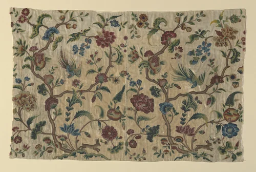 Portion from a Valance by England, textile, 1701-1725