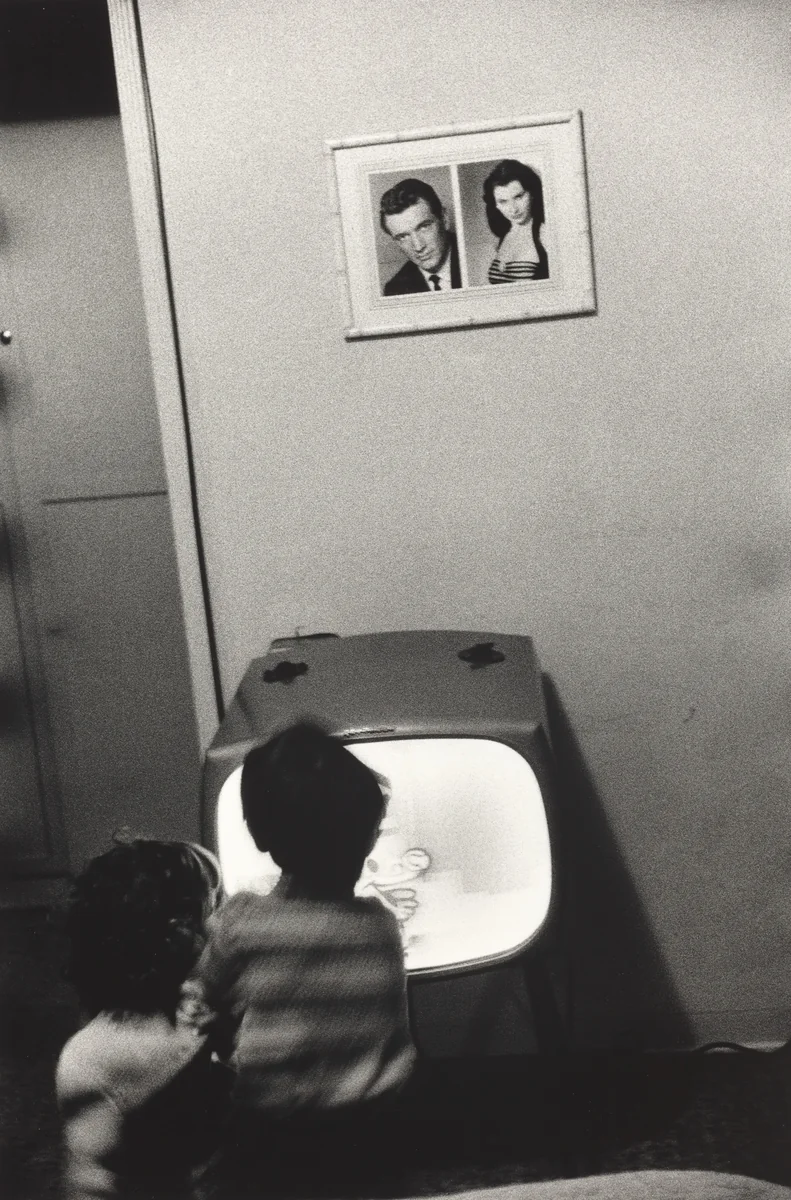 Andrea and Pablo by Robert Frank, photograph, 1955-1956