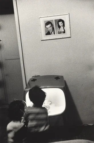 Andrea and Pablo by Robert Frank, photograph, 1955-1956