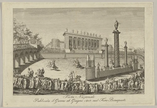 Festa Nazionale (National Holiday) by Italian 19th Century, print, 1803