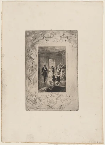 I Promessi Sposi by Félix-Hilaire Buhot, print, 1847-1898