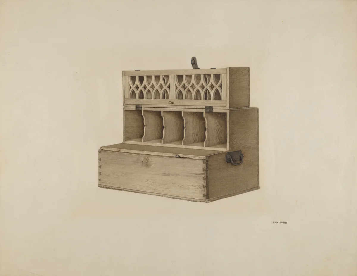 Surgeon's Field Desk and Kit by Eva Perry, index of american design, 1941