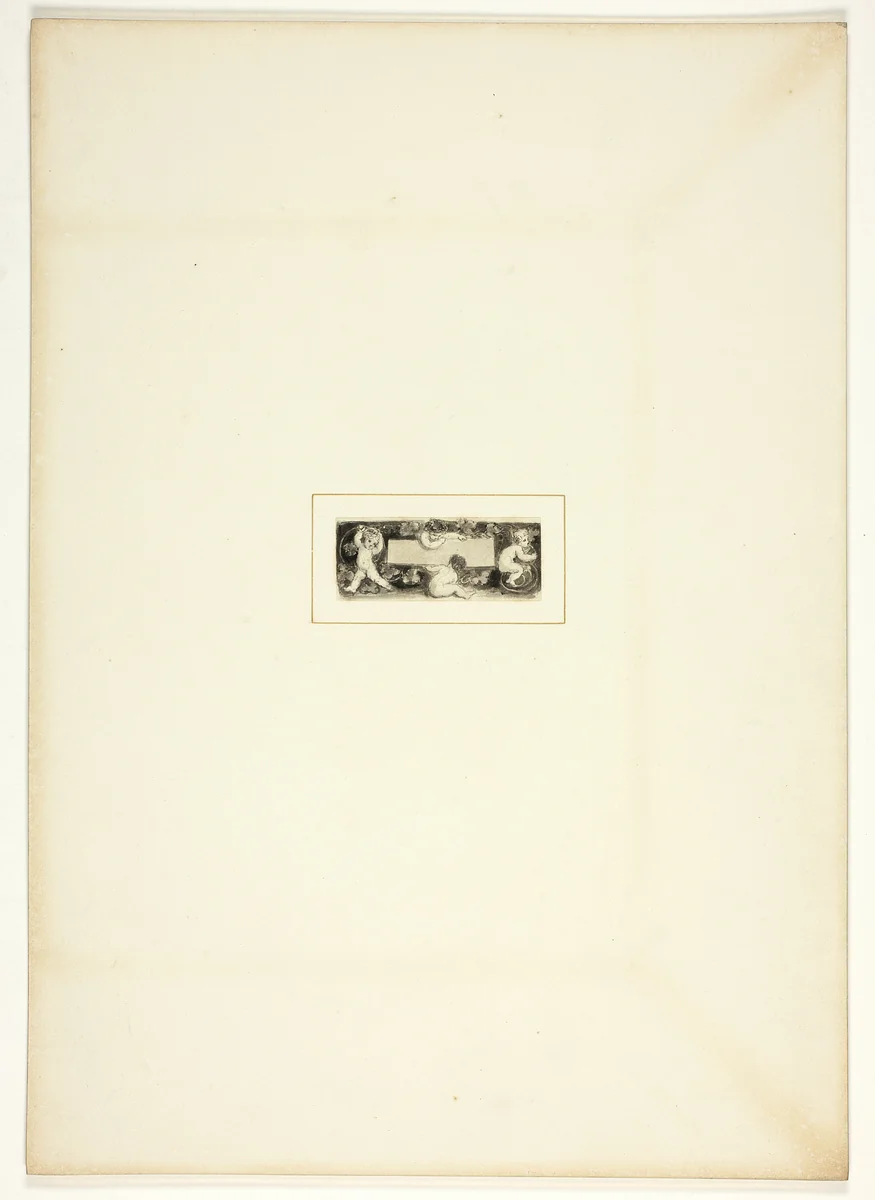 Study for a plate from The Triumphs of Temper, in the 1796 Royal Engagements Pocket Book by Thomas Stothard, drawing, 1790-1800