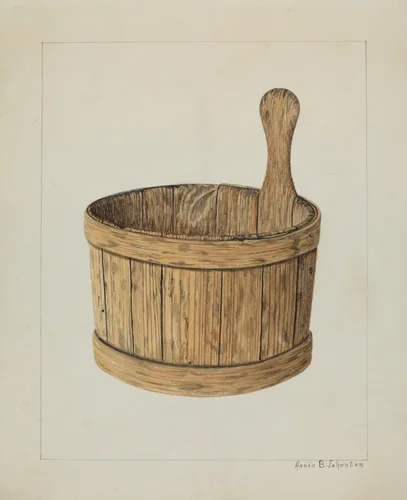 Piggin by Annie B. Johnston, index of american design, 1938