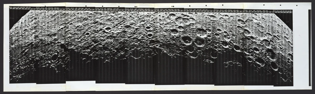 Lunar Panorama #158 by National Aeronautics and Space Administration, photograph, 1967