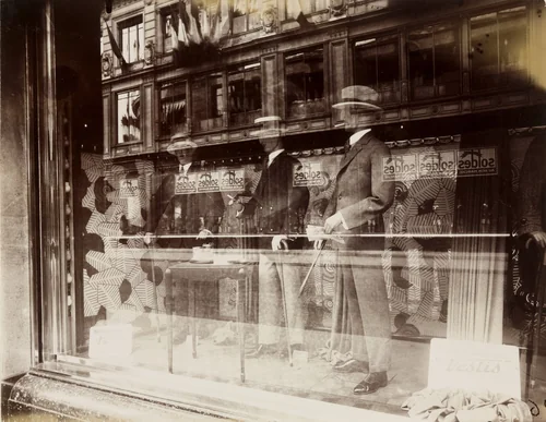 Magasins du Bon Marché by Eugène Atget, photograph, 1926