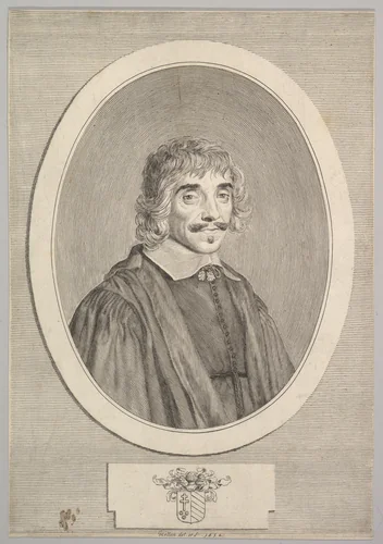 Jean Perrault by Claude Mellan, print, 1652