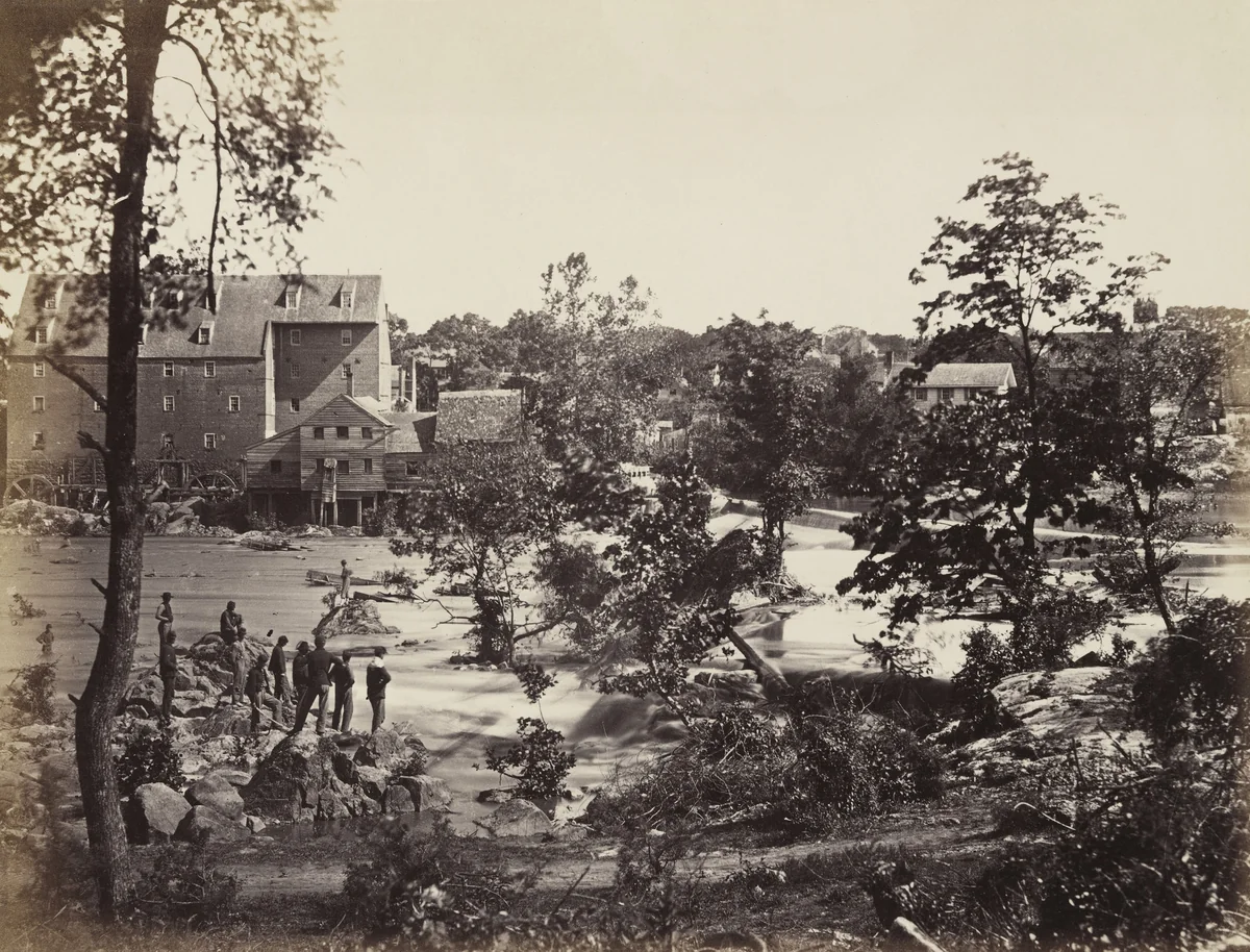 Johnson's Mill, Petersburg, Virginia by Timothy O'Sullivan, Alexander Gardner, photograph, 1865