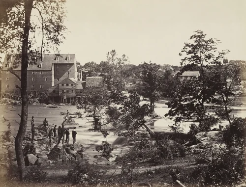 Johnson's Mill, Petersburg, Virginia by Timothy O'Sullivan, Alexander Gardner, photograph, 1865