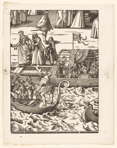 Festa della Sensa (twaalfde gedeelte) by Jost Amman, print, 1679