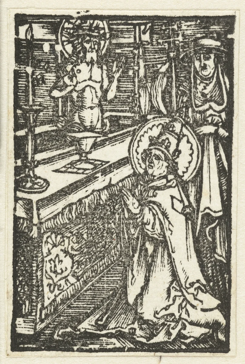 Gregoriusmis by Unknown, print, 1503