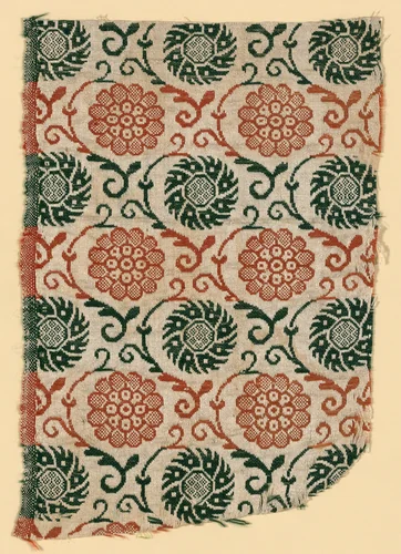 Fragment by Europe, textile, 1625-1675