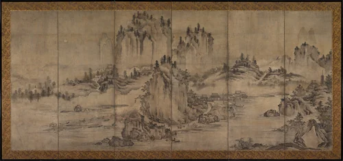 Landscape by Unknown, painting, 1550-1599