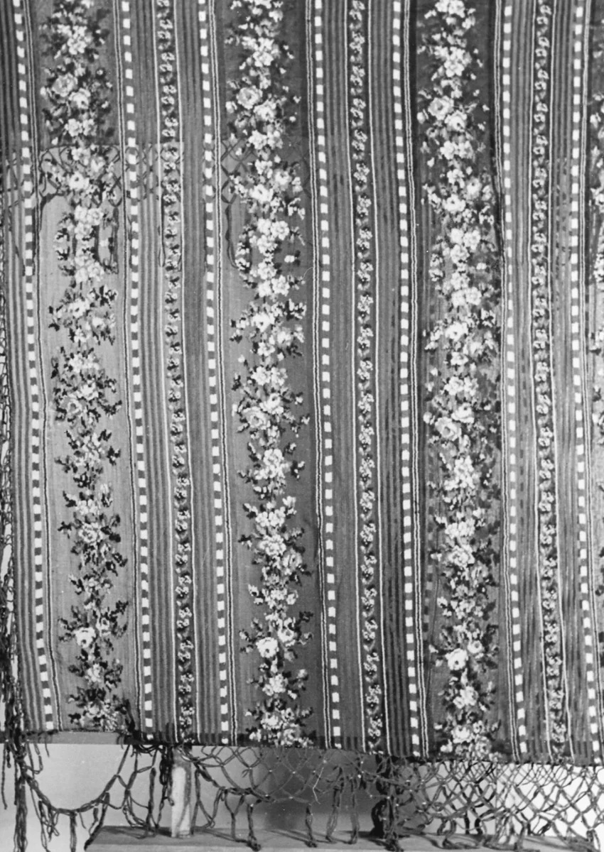 Shawl by United States, textile, 1825-1875