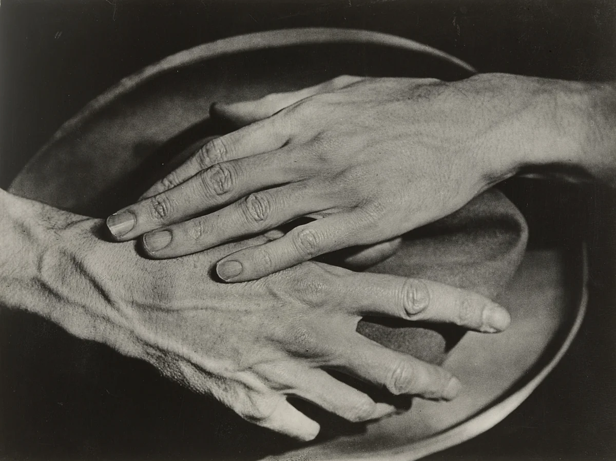 Hands of Jean Cocteau by Berenice Abbott, photograph, 1927