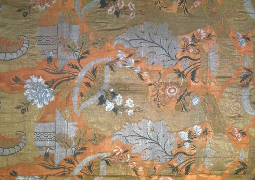 Panel by France, textile, 1705-1707