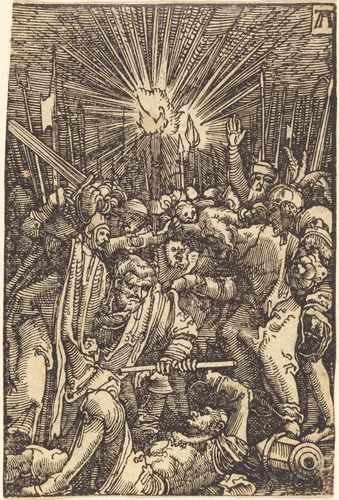 The Arrest of Christ by Albrecht Altdorfer, print, 1513