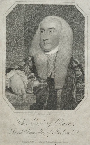 John Fitzgibbon, Earl of Clare (1749-1802) by Mackenzie, print, 1801