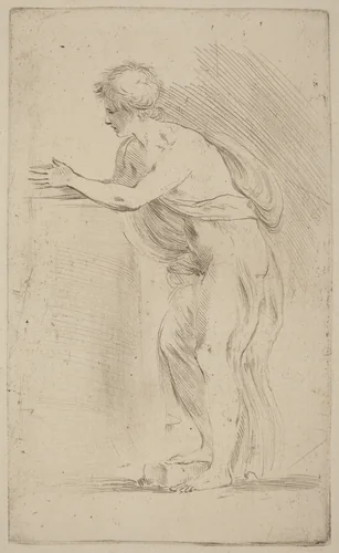 Academy of a Young Man by Stefano della Bella, print, 1610-1664