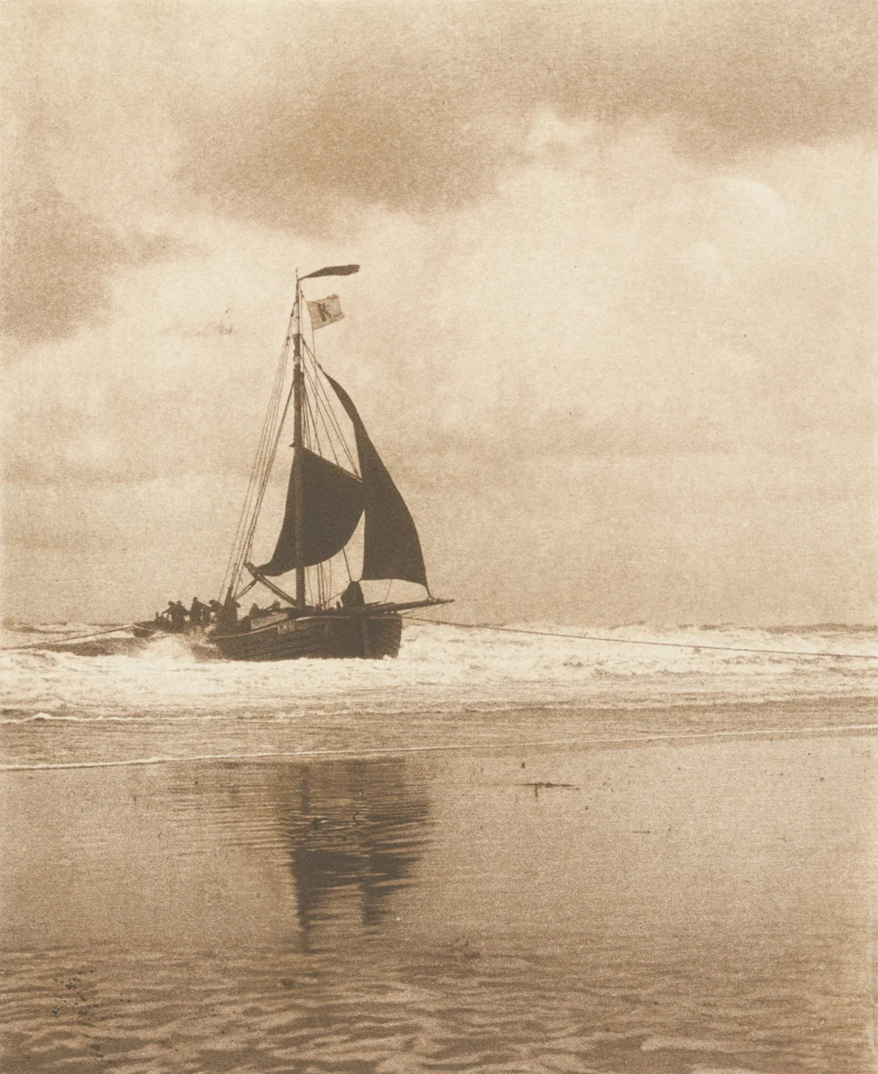 The Incoming Boat by Alfred Stieglitz, photograph, 1894