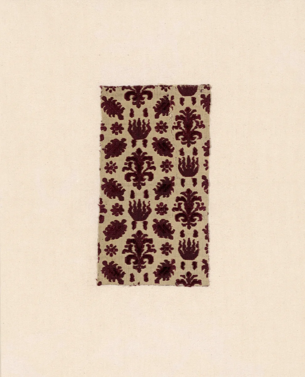 Fragment by Italy or Spain, textile, 1625-1650