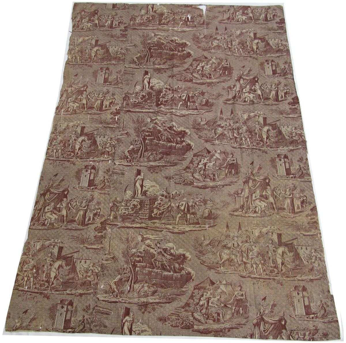 Joan of Arc by Charles Abraham Chasselat, textile, 1800-1825