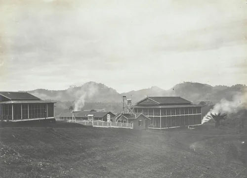 Hydrographic Sta., Bas Obispo, C.Z. General view by Unidentified Photographer, photograph, 1907