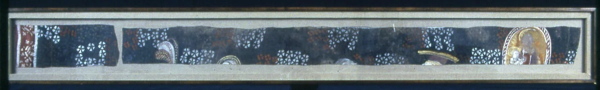 Strip from a Cope by England, textile