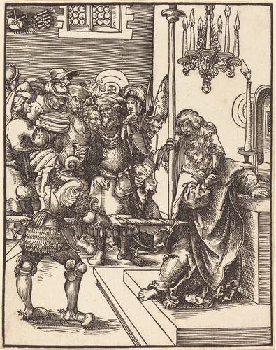 Saint Thomas by Lucas Cranach, print, 1472-1553