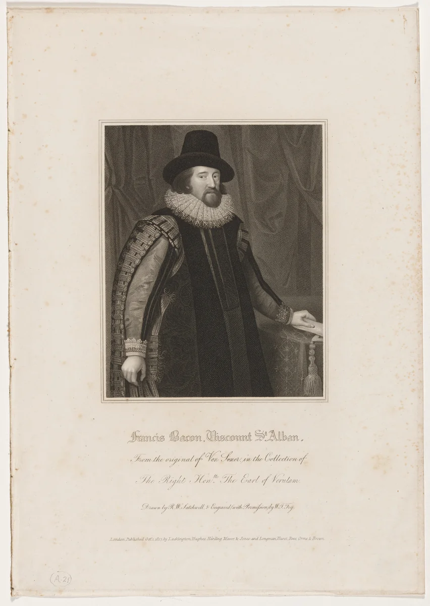 Francis Bacon, Viscount Saint Albans by William Thomas Fry
Paulus van Somer I, print, 1789-1843