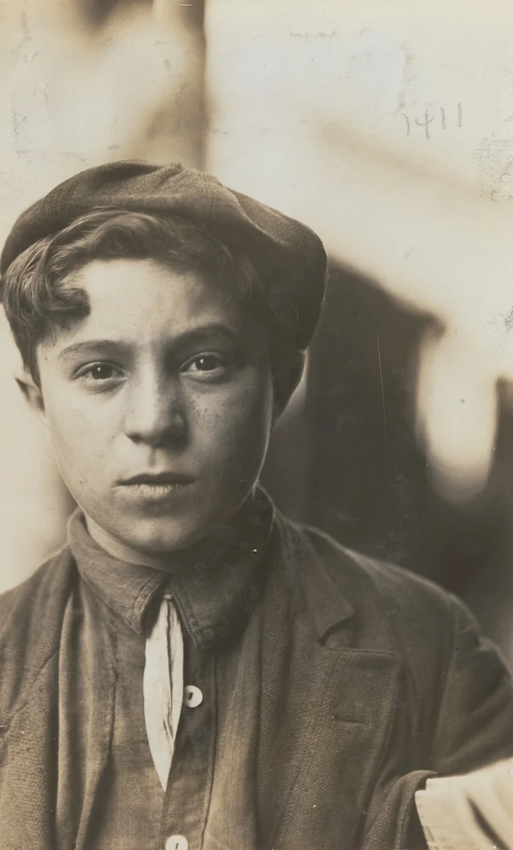 Meyer Slein, 12-Year-Old Newsboy, St. Louis, Missouri by Lewis Wickes Hine, photograph, 1910
