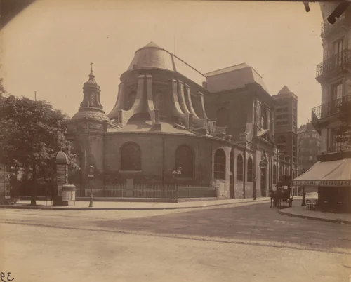 St Nicolas du Chardonnet by Eugène Atget, photograph, 1900
