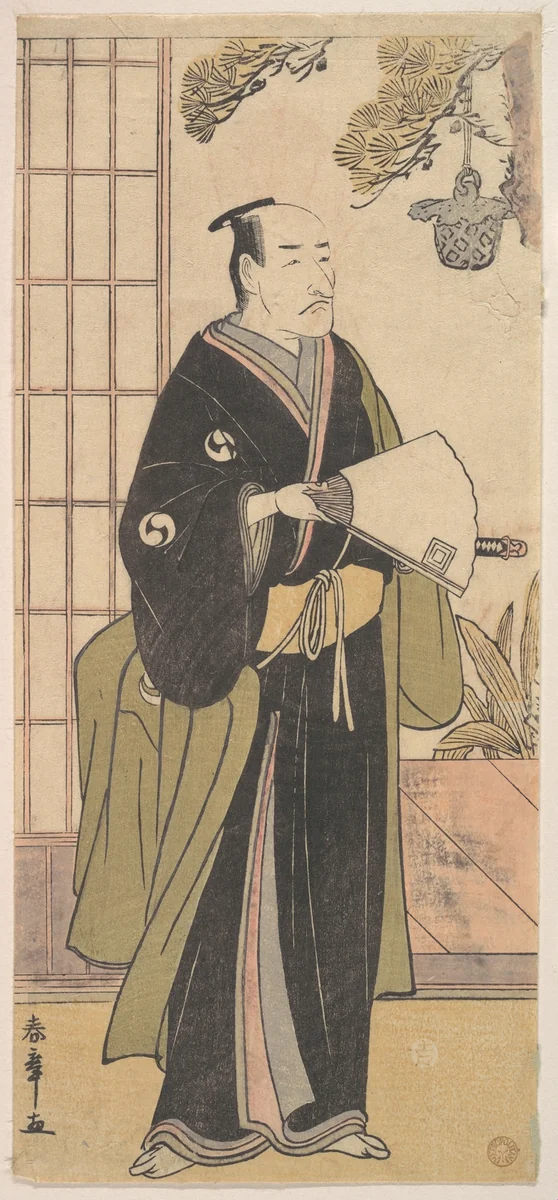 The Fifth Ichikawa Danjuro in the Role of Oboshi Yuranosuke by Katsukawa Shunshô (勝川春章), print, 1783