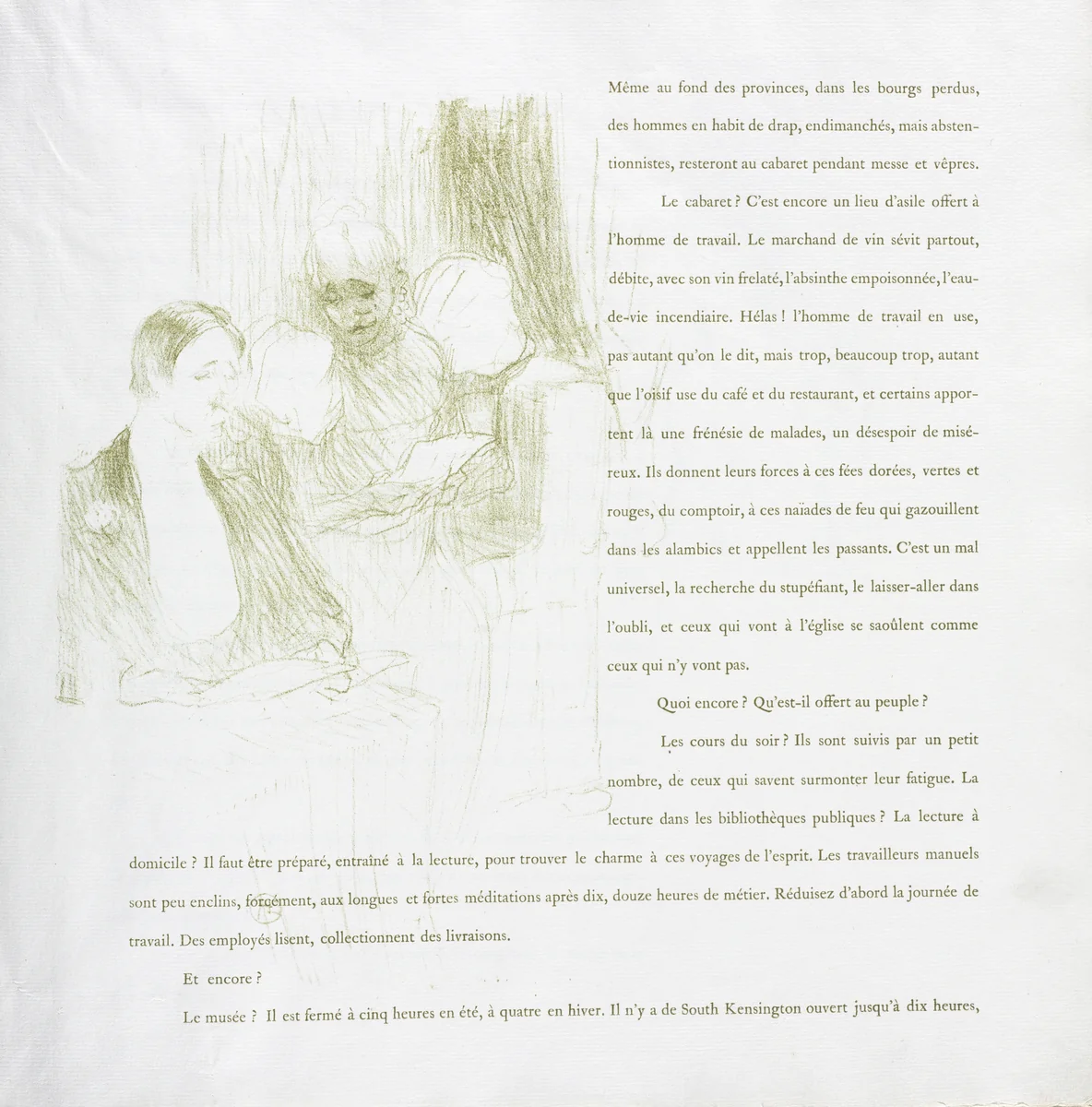 Yvette Guilbert-French Series: No. 8 by Henri de Toulouse-Lautrec, book, 1894