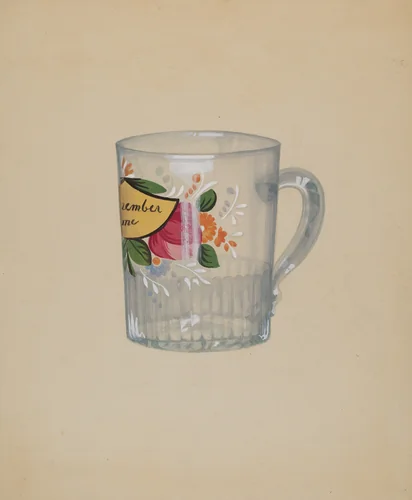 Friendship Mug by Elizabeth Dimling, index of american design, 1937