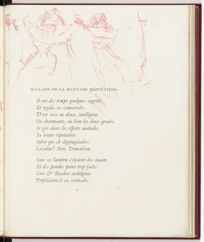 In-text plate (page 131) from Parallèlement (In Parallel) by Pierre Bonnard, illustrated book, 1900