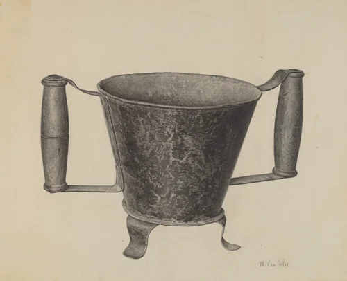 Ember Carrier by Maurice Van Felix, index of american design, 1940