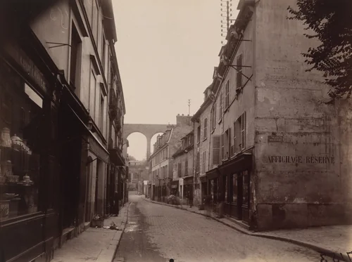 Arcueil-Cachan by Eugène Atget, photograph, 1925