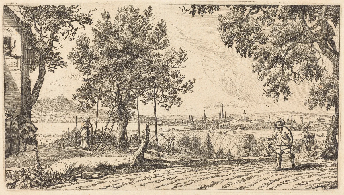 Autumn by Conrad Meyer, print, 1648