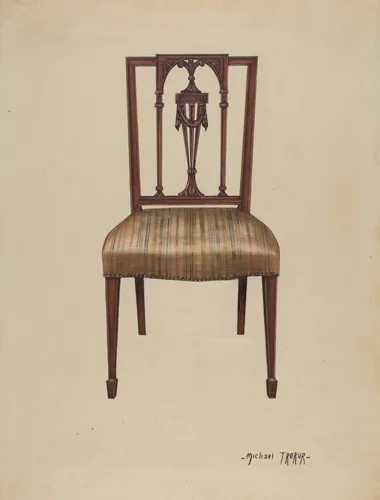 Side Chair by Michael Trekur, index of american design, 1936
