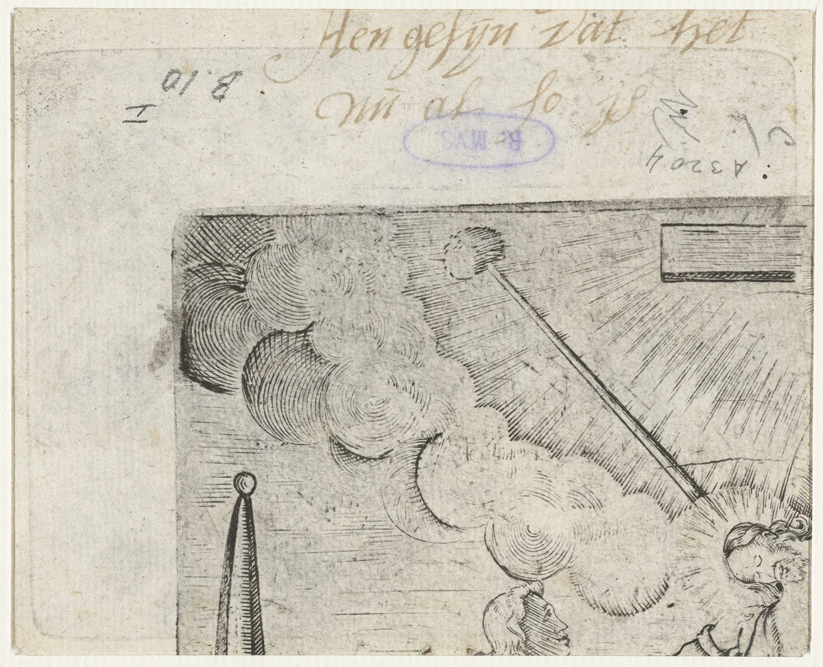 Kruisafname van Christus by anonymous, print, 1550-1673