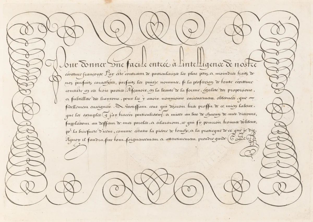 La Technographie. La Rizographie. La Caligraphie by Guillaume Le Gangneur, book, 1599