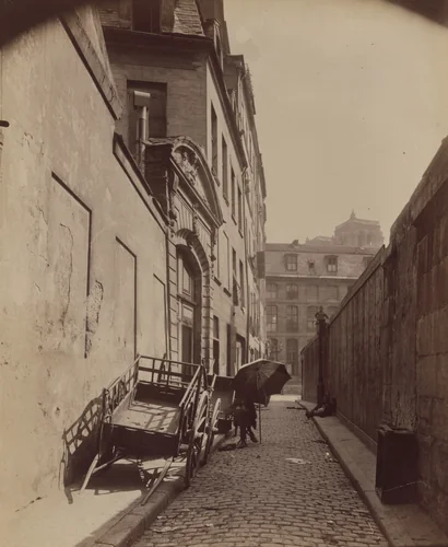Rue Saint Julien le Pauvre by Eugène Atget, photograph, 1899