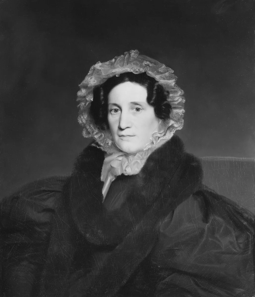 Mrs. Luman Reed by Charles Cromwell Ingham, artwork, 1832-1835